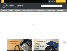 Tablet Screenshot of omnicubed.com